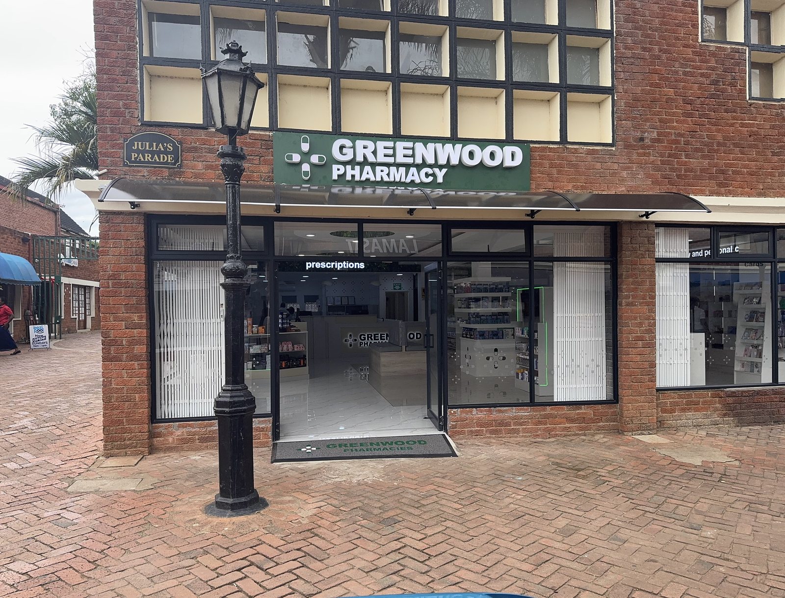 Greenwood Pharmacy branch storefront